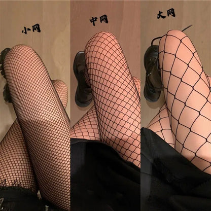 Tights in Fishnet Design