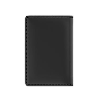 Stylish Raven & Floral Passport Cover - Travel Accessory for Adventurers
