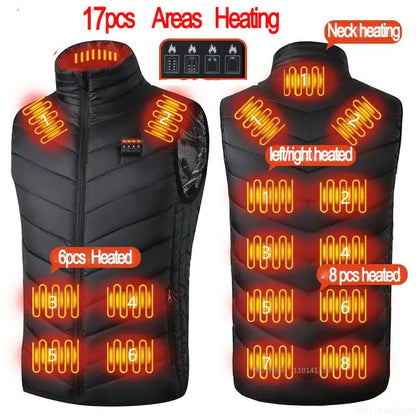 Camouflage Heating Vest