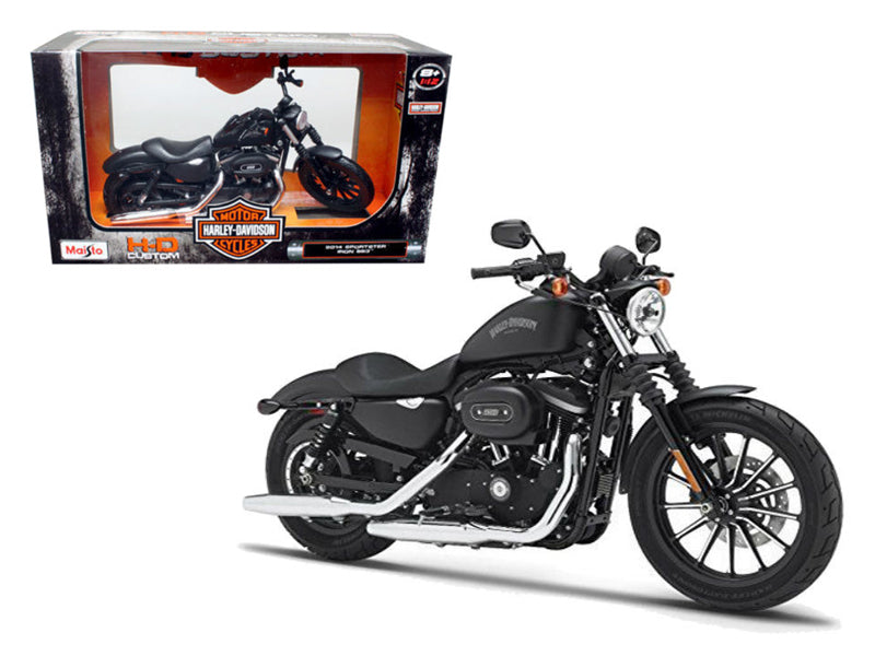 2014 Harley Davidson Sportster Iron 883 Motorcycle Model 1/12 by