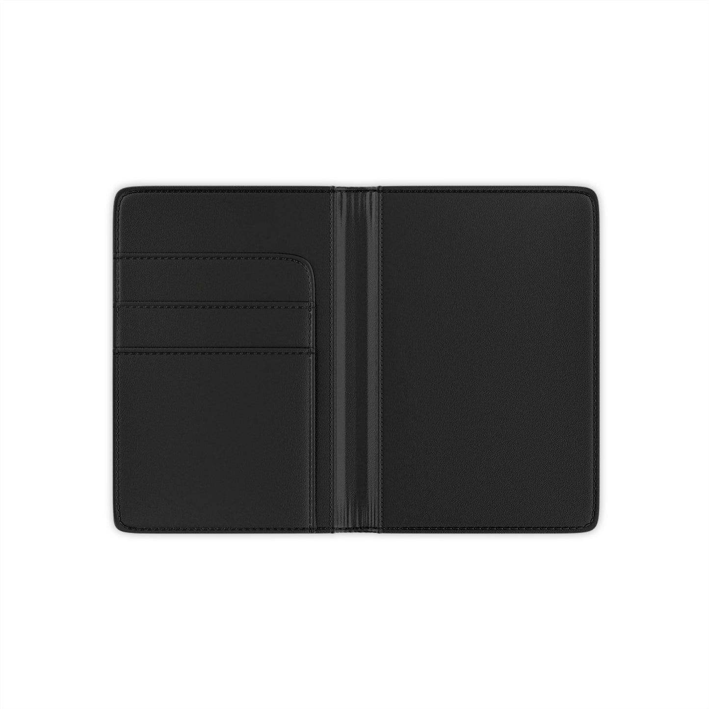 Stylish Raven & Floral Passport Cover - Travel Accessory for Adventurers