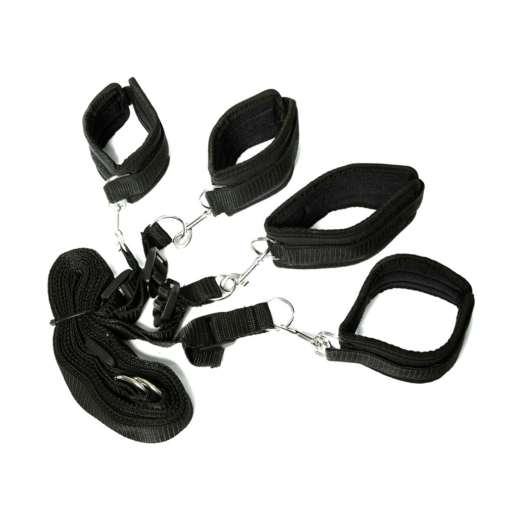 BDSM under bed restraint set Straps System