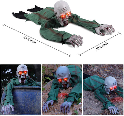 Halloween Haunted House Decorations with Sound and Light