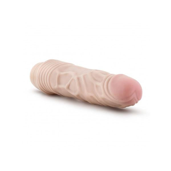 9 Inch Dr Skin Cock Vibe 2 Vibrating Cock Beige