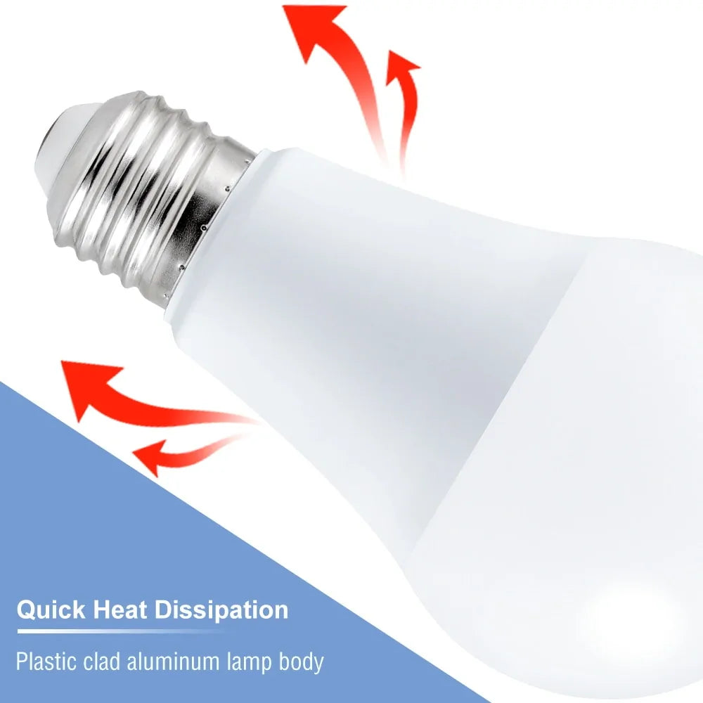 E27 Smart RGBW LED Lamp - Dimmable Color-Changing Bulb