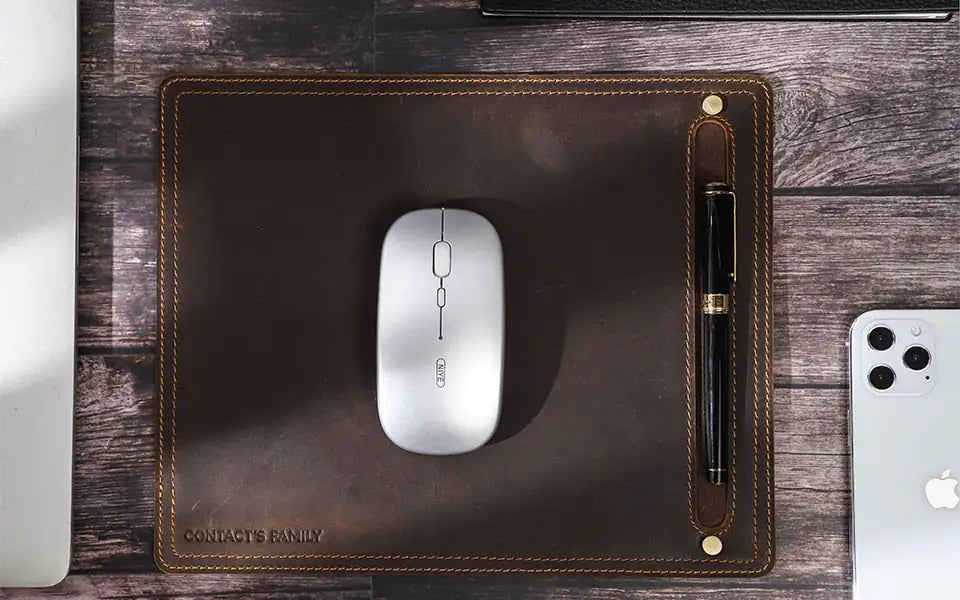 Genuine Leather Mouse Pad