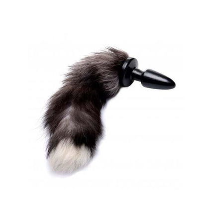 Fox Tail Anal Plug Grey