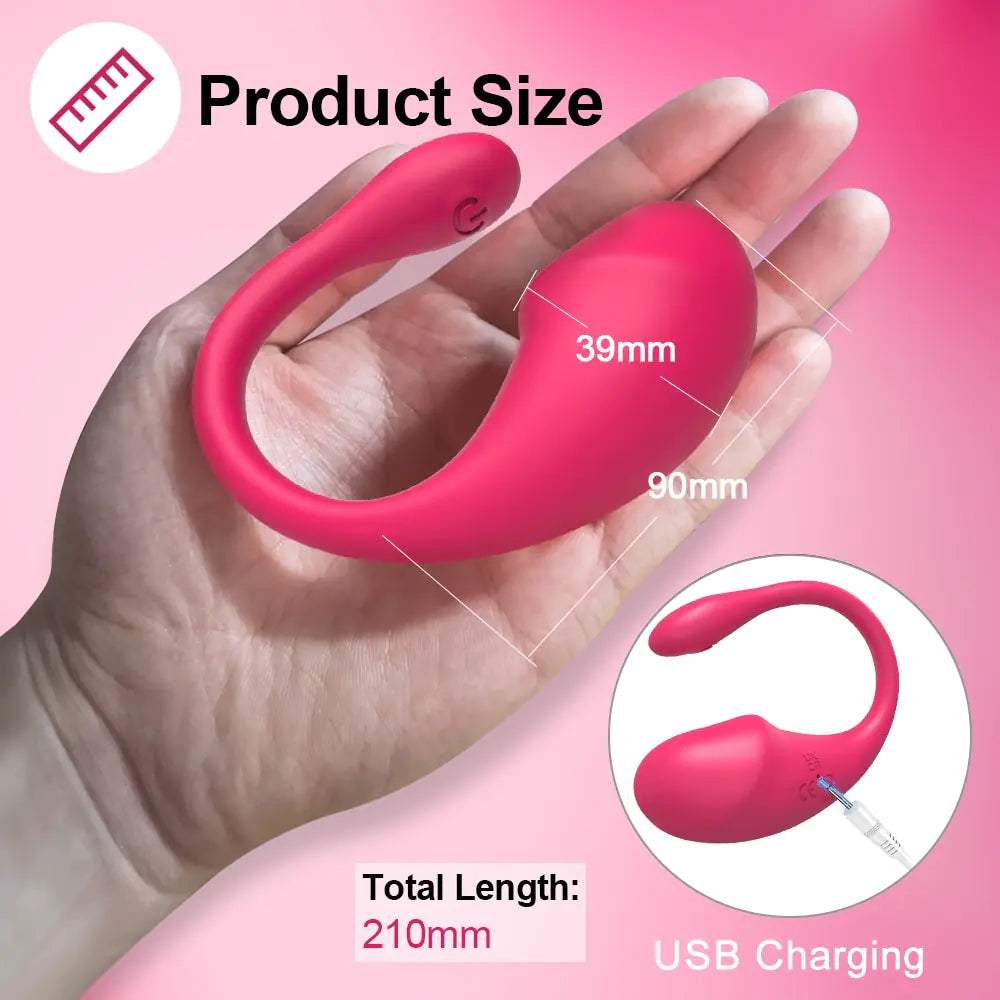 Wireless Bluetooth G Spot Dildo Vibrator for Women