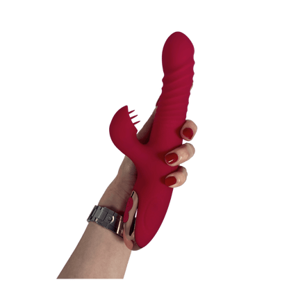 Luna Heated Thrusting Dildo, Sex Toy &  Massager For Women