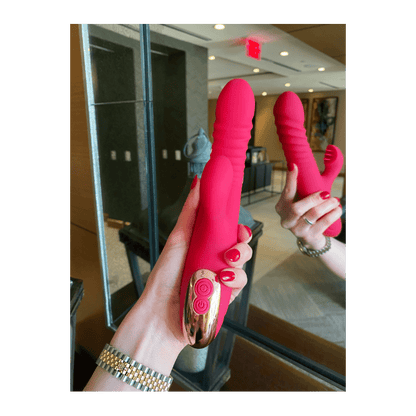 Luna Heated Thrusting Dildo, Sex Toy &  Massager For Women