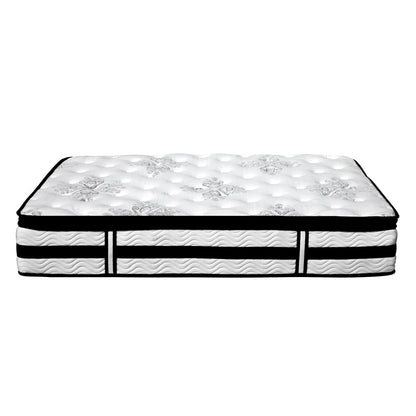 Giselle Bedding Algarve Euro Top Pocket Spring Mattress 34cm Thick –