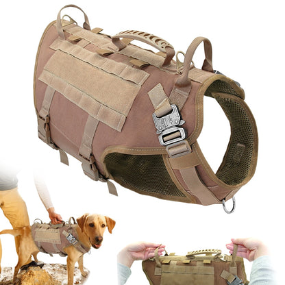 Military Tactical Dog Harness Service Dog Training