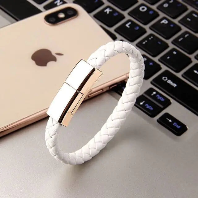 Bracelet USB Power-Bank & Charging Cable