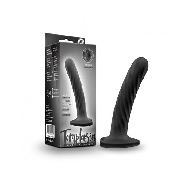 Temptasia Twist Design Silicone Dildo Medium