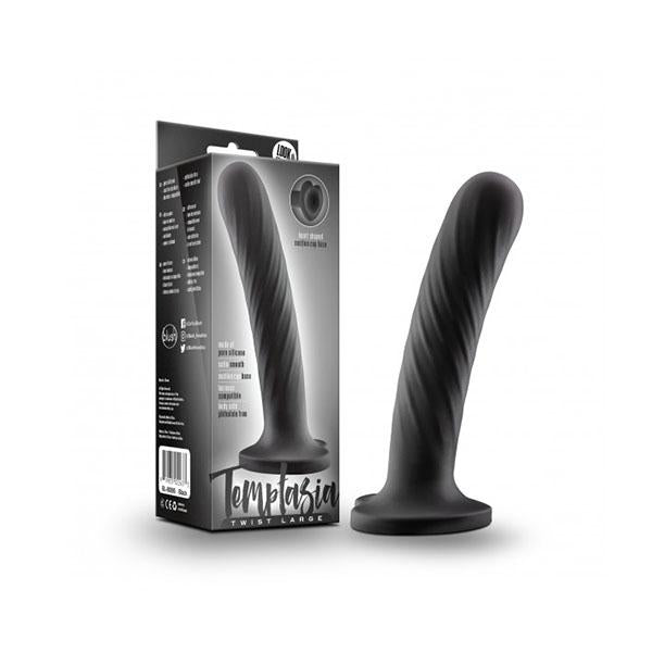 Temptasia Twist Large Satin Smooth Dildo