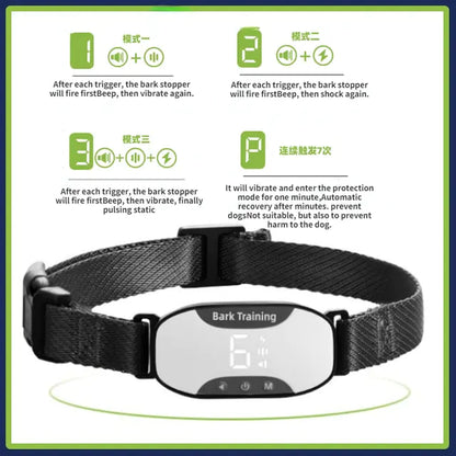 Ultrasonic Anti-Bark Dog Training Collar