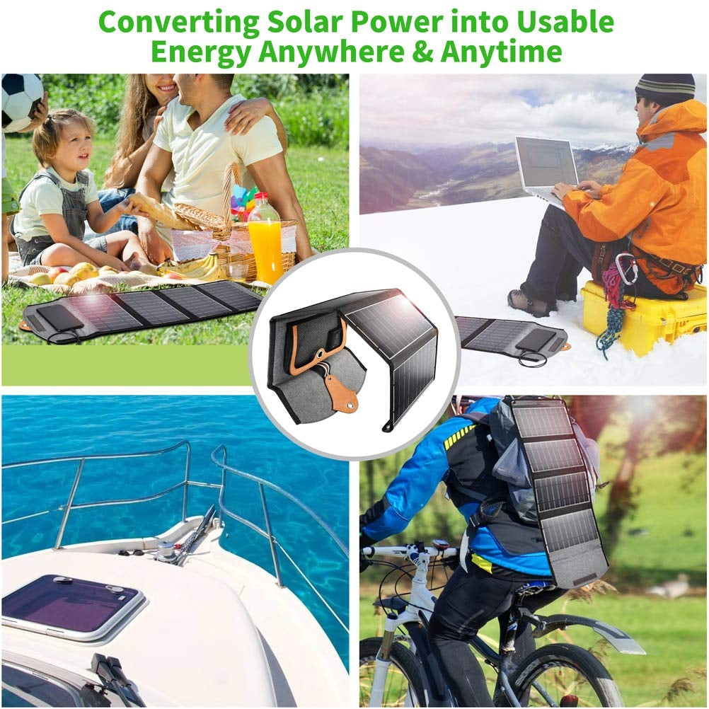 CHOETECH SC005 22W Portable Waterproof Foldable Solar Panel Charger