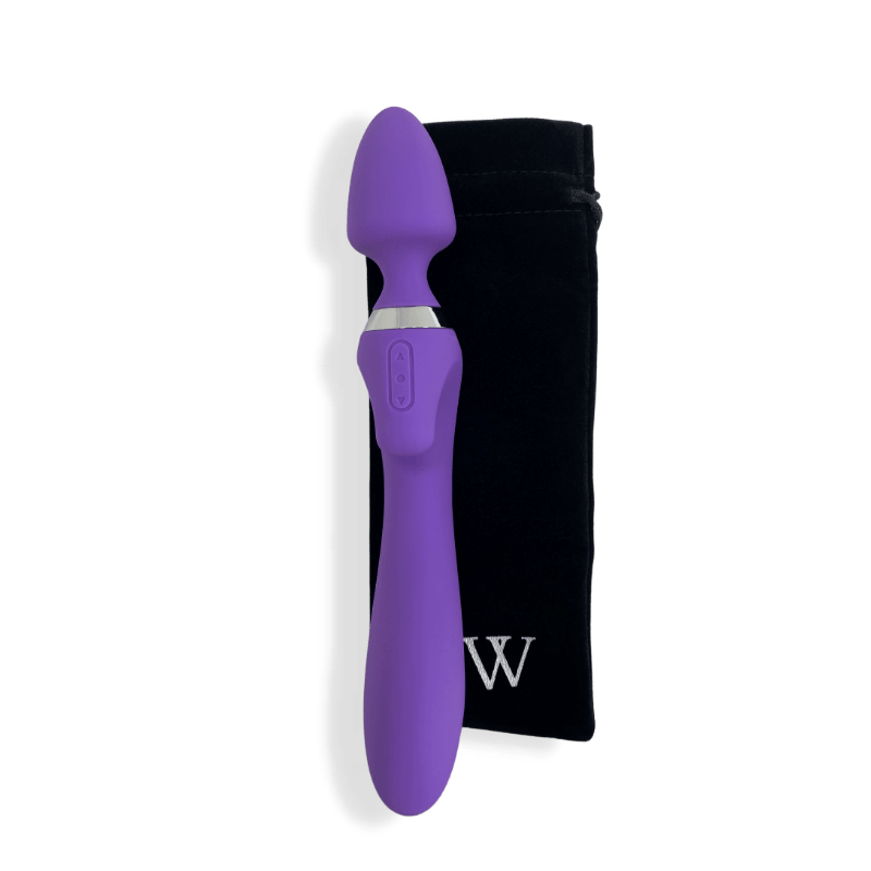 Vesta - Dual-Head Magic Wand Vibrator, Dildo