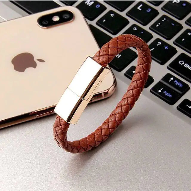 Bracelet USB Power-Bank & Charging Cable