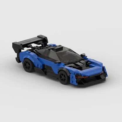 McLaren Senna GTR Racing Sports Car Building Blocks