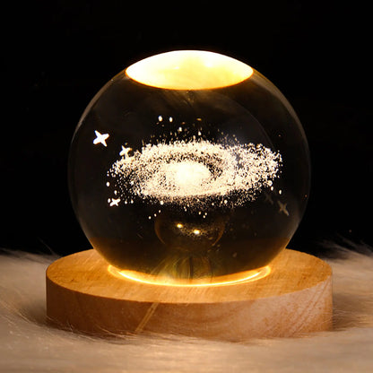 Glowing Crystal Ball Night Light