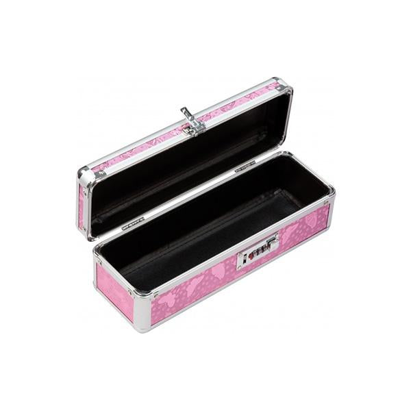 Lockable Vibrator Case Pink