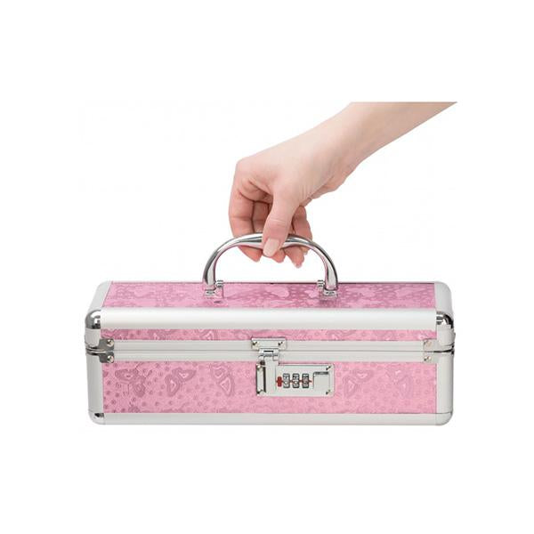 Lockable Vibrator Case Pink