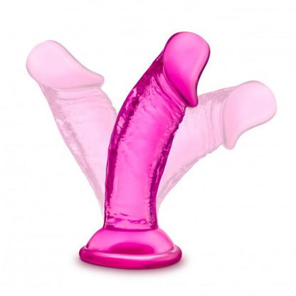 B Yours Sweet N Small Dildo With Suction Cup 4 Inch Pink