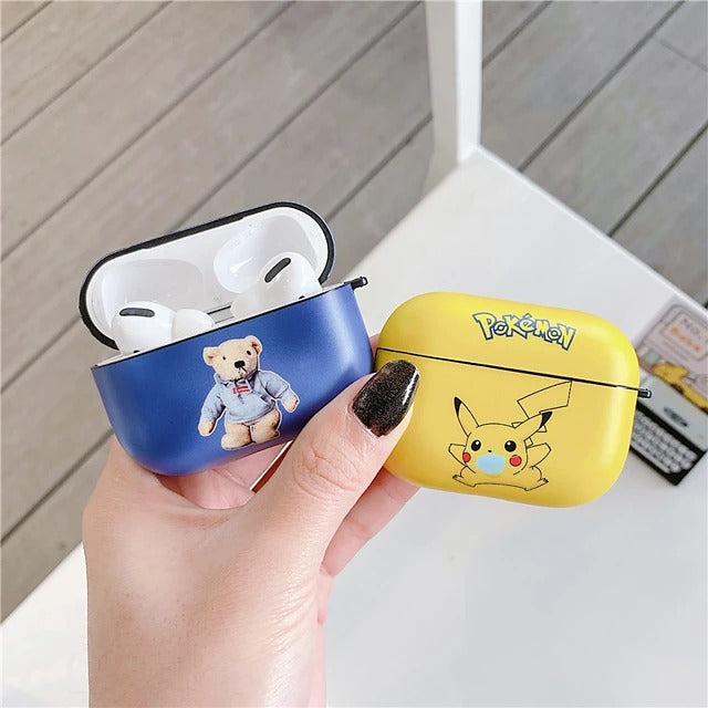 Pokemon Pikachu Wireless Bluetooth Earphone Case For Apple AirPods Pro