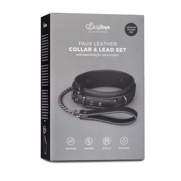 Fetish Collar With Leash