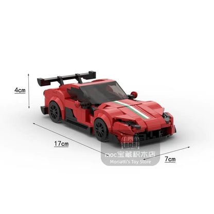 Ferrari 812 GTS V12 Racing Sports Car Toy