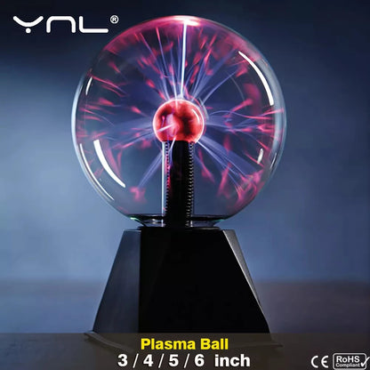 Magic Crystal Plasma Ball Lamp