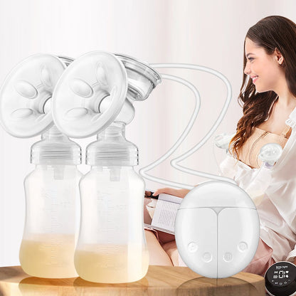 Electric Breast Pump Automatic Milk Suction Double Side Intelligent