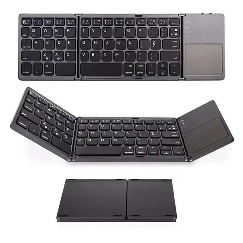 SLEEK™  Portable Bluetooth Keyboard With Touchpad