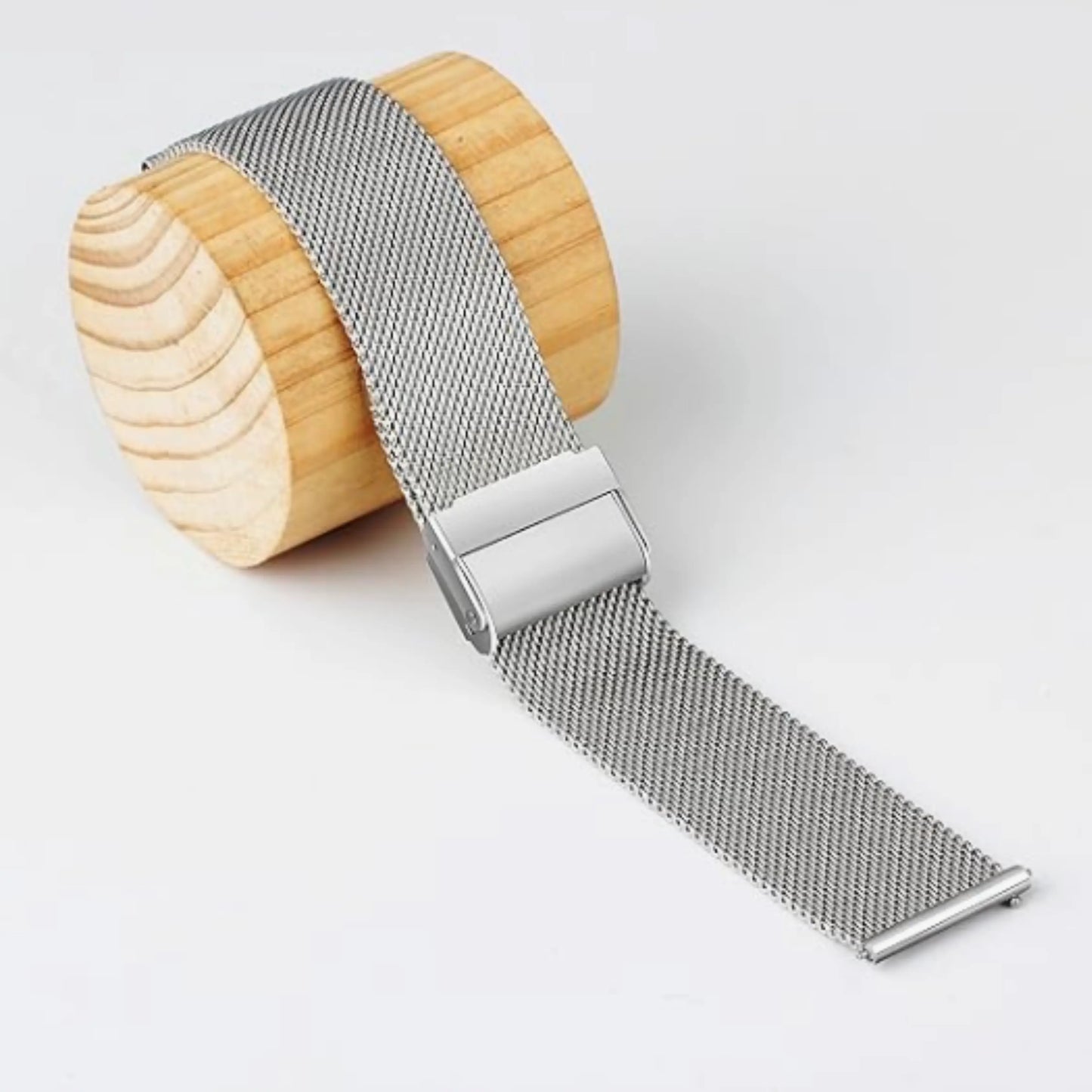 Silver Loop Watch Band