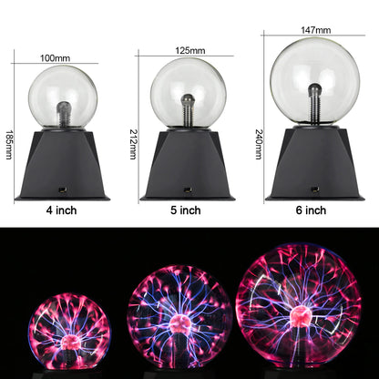 Magic Crystal Plasma Ball Lamp