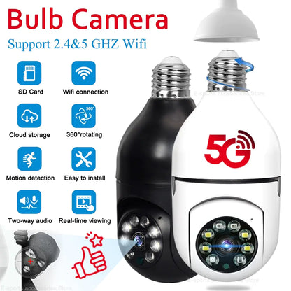 Wireless CCTV Light Bulb