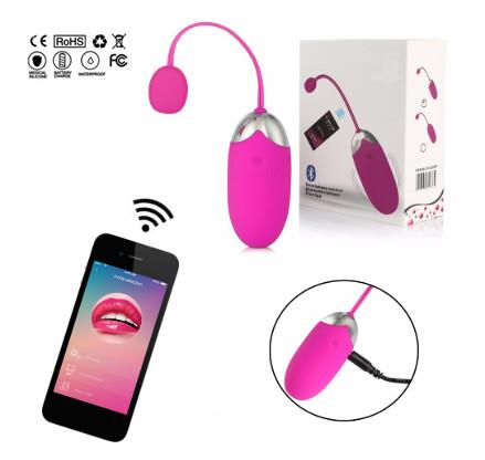 USB Recharge Massager Bluetooth Vibrator Wireless Smartphone App