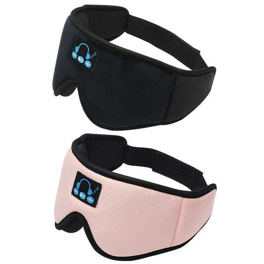 Wireless Stereo Earphone Sleeping Eye Mask Headband