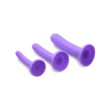 Tri Play 3 Piece Silicone Dildo Set