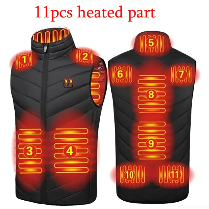 Camouflage Heating Vest