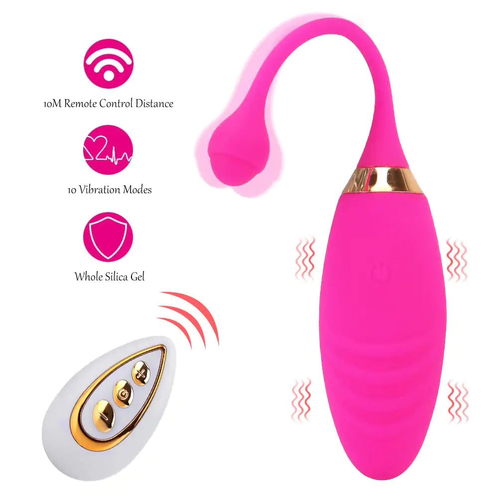 Vibrating Silicone Egg