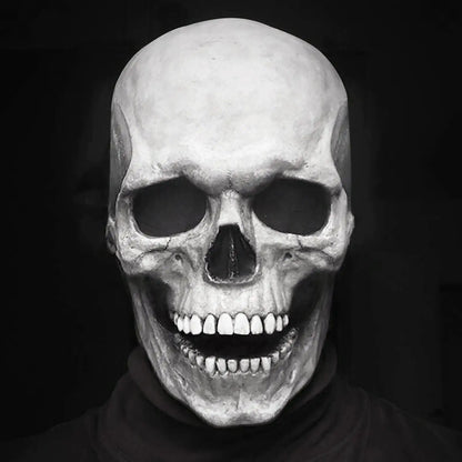 Talking Skull Mask - Moveable Jaw