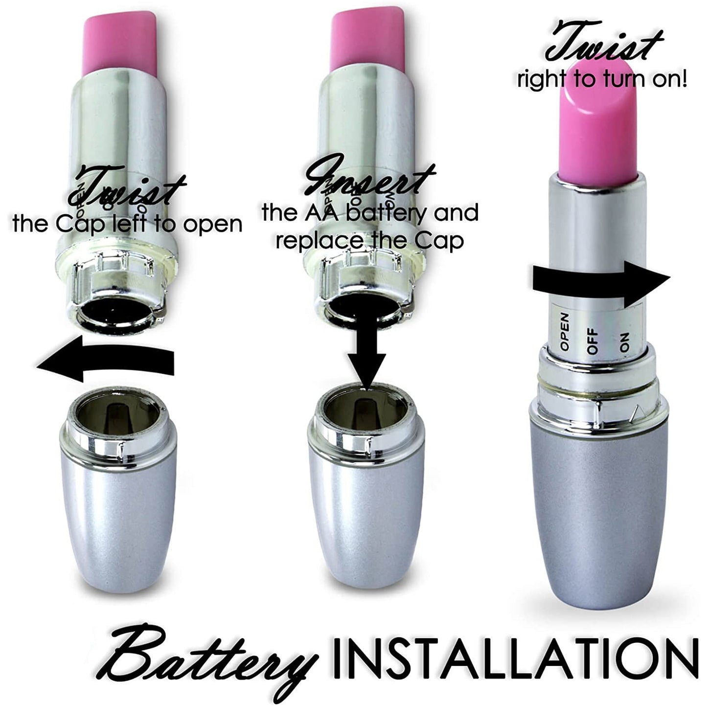 Discreet Mini Vibrator Lipsticks